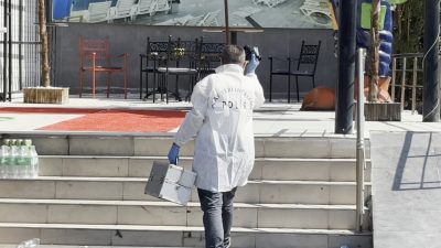 Bursa'da bir aquaparkta, dengesini kaybeden 16 yaşındaki temizlikçi 10 metre