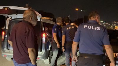 Kayseri'nin Melikgazi ilçesinde polis ekiplerinin ‘dur' ihtarına uymayan sürücü kısa