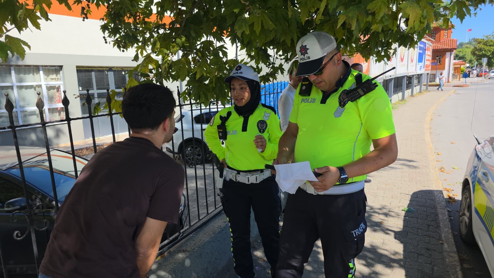 Zonguldak’ın Karadeniz Ereğli ilçesinde, sürücü belgesini aldığı gün yayaya yol