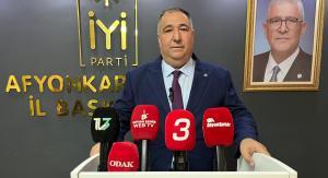 İYİ Parti Afyonkarahisar İl Başkanı Muhammet Mısırlıoğlu, “TÜİK'in Haziran ayı