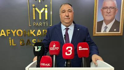 İYİ Parti Afyonkarahisar İl Başkanı Muhammet Mısırlıoğlu, “TÜİK'in Haziran ayı