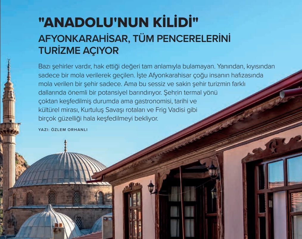 Afyonkarahisar, The Voice of Travel'da ayrıntılarıyla tanıtıldı 1 Afyonkarahisar, The Voice of Travel'da ayrıntılarıyla tanıtıldı