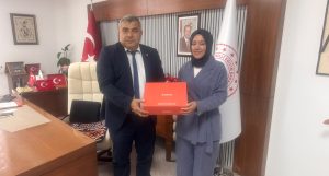 KADEM Afyonkarahisar İl Temsilcisi Huriye Akçay, İl Millî Eğitim Müdürü