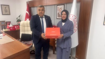 KADEM Afyonkarahisar İl Temsilcisi Huriye Akçay, İl Millî Eğitim Müdürü
