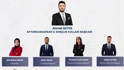 Anahtar Parti Afyonkarahisar İl Gençlik Kolları Başkanlığı, teşkilat yapılanmasını güçlendirmek