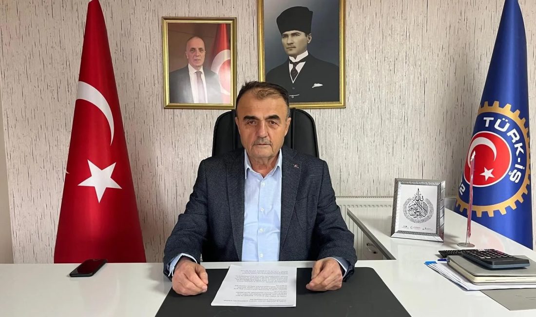 Türk -İş İl Temsilcisi Muharrem Uslu 24 Temmuz Basın Bayramı