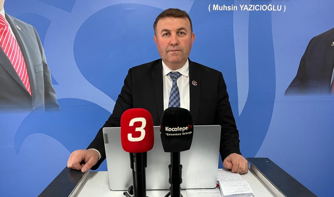Büyük Birlik Partisi Afyonkarahisar İl Başkanı Süleyman Çağlar, Muhsin Yazıcıoğlu