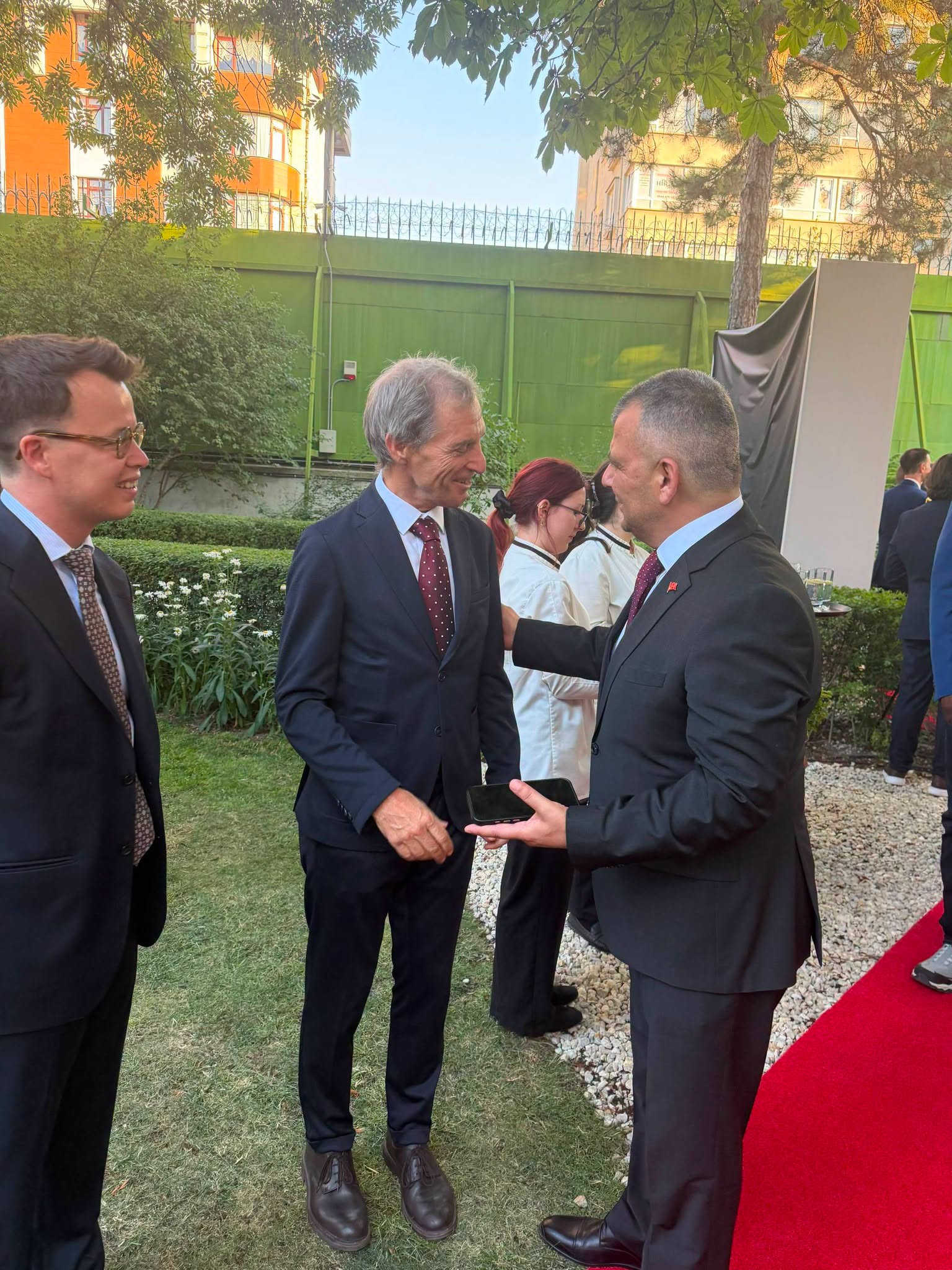 Başkan Koyuncu, Belçika Milli Günü Resepsiyonu'nda
