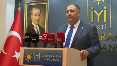 İYİ Parti Afyonkarahisar İl Başkanlığı tarafından haftalık olan basın toplantısı