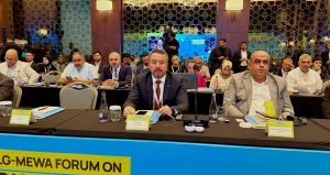 Sandıklı Belediye Başkanı Adnan Öztaş, Konya'da düzenlenen UCLG-MEWA Yenilikçilik ve