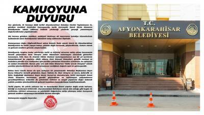 Afyonkarahisar Belediyesi, son günlerde kamuoyunda gündeme gelen Sarmaşıklı Sanat Okulu