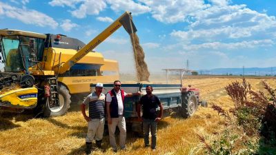 Afyonkarahisar'da hububat hasadında ürün kayıplarının en aza indirilmesi, ürün kalitesinin