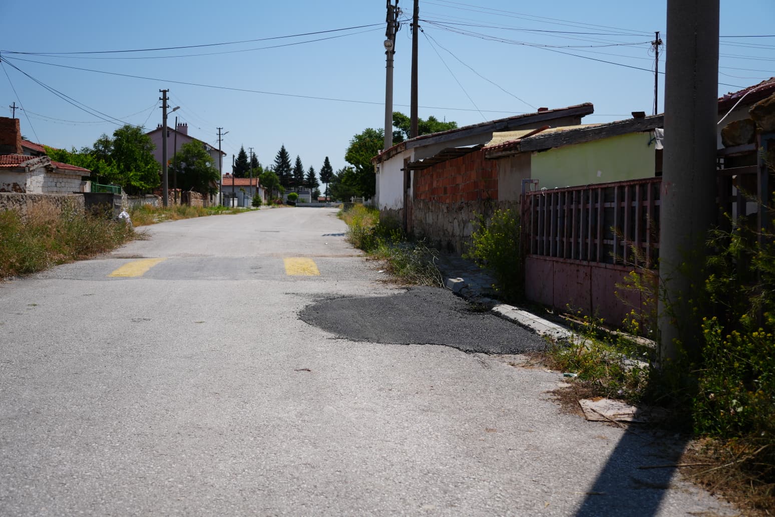 Müslümana Mahallesi'nde yollar yenileniyor