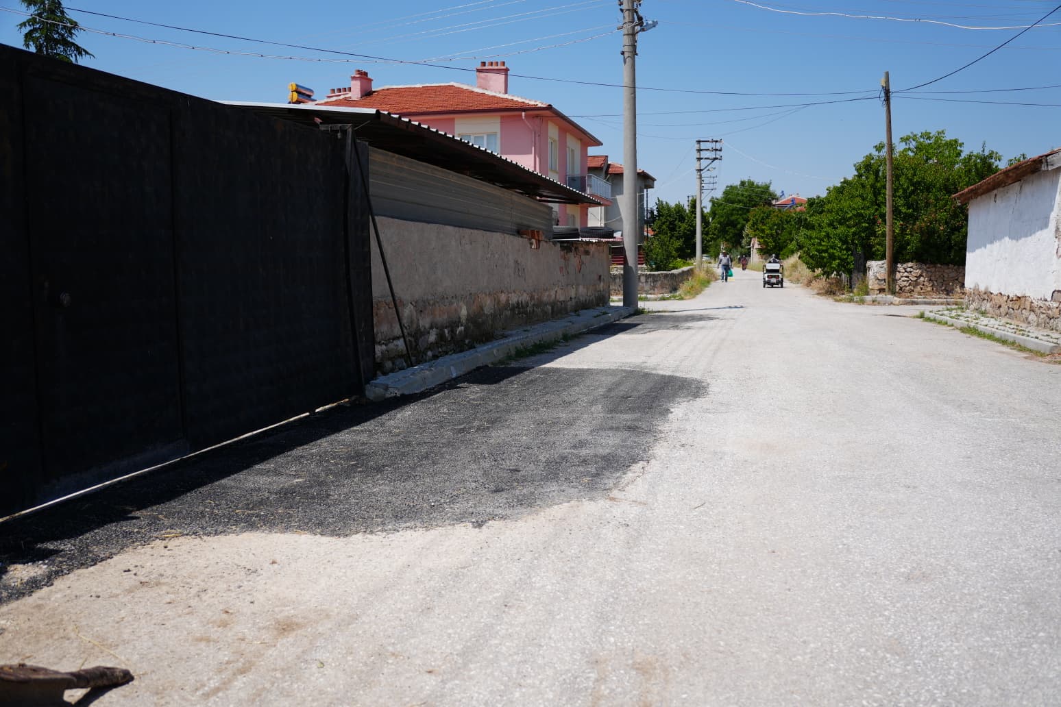 Müslümana Mahallesi'nde yollar yenileniyor
