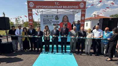 Afyonkarahisar Belediyesi tarafından yapımı tamamlanan Sokak Hayvanları Bakım ve Rehabilitasyon
