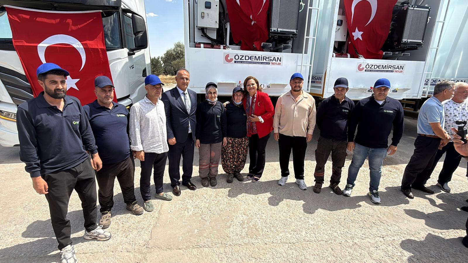 Çevre Hizmetleri’ne 8 yeni araç takviyesi