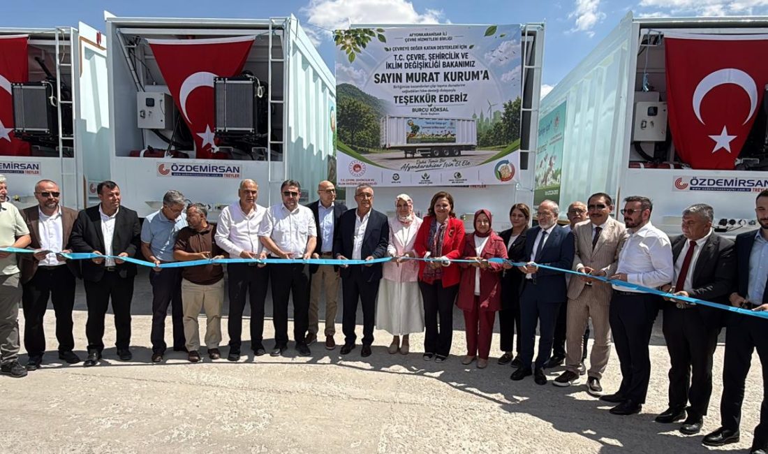 Çevre, Şehircilik ve İklim Değişikliği Bakanlığı tarafından Afyonkarahisar İli Çevre