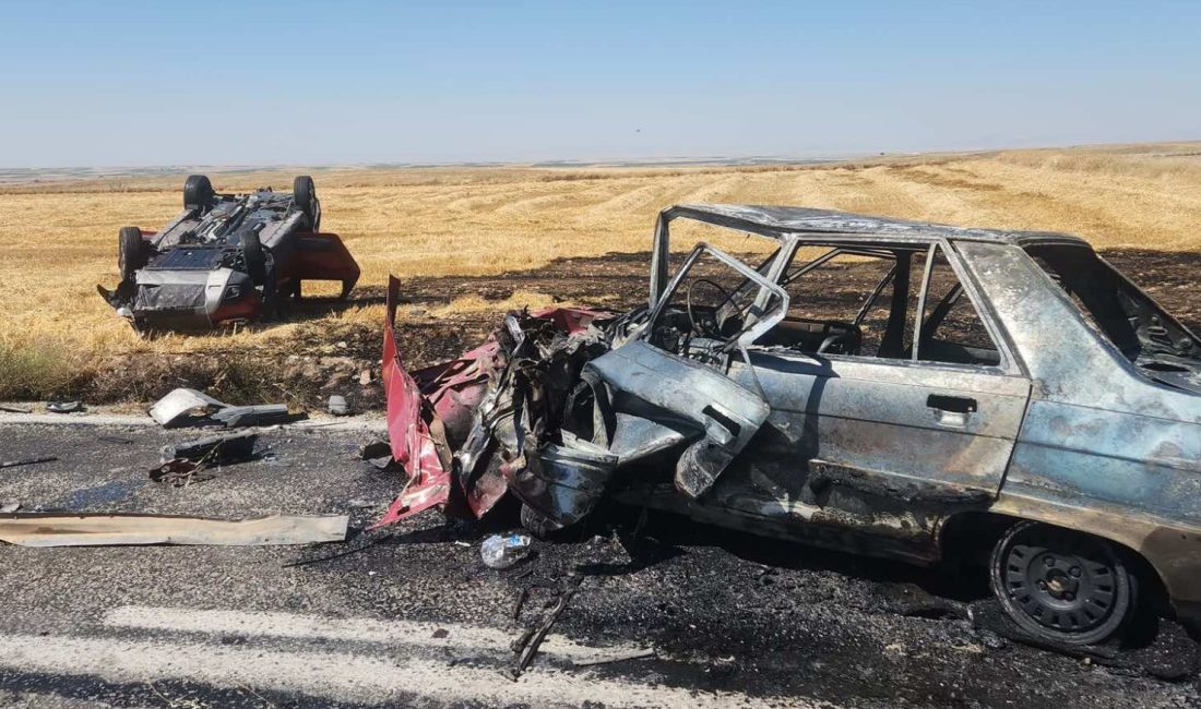 Afyonkarahisar'ın Emirdağ ilçesinde iki otomobilin çarpışması sonucu 1 kişi hayatını