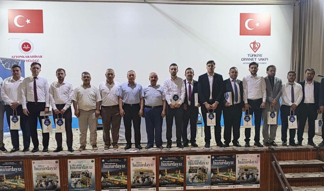 Afyonkarahisar İl Müftülüğü tarafından 2026 Yılı Camiler ve Din Görevlileri