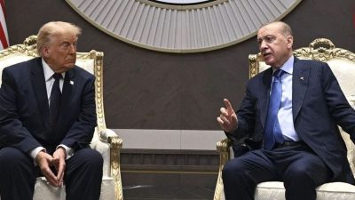 Cumhurbaşkanı Recep Tayyip Erdoğan ile ABD Başkanı Donald Trump, Ankara'da