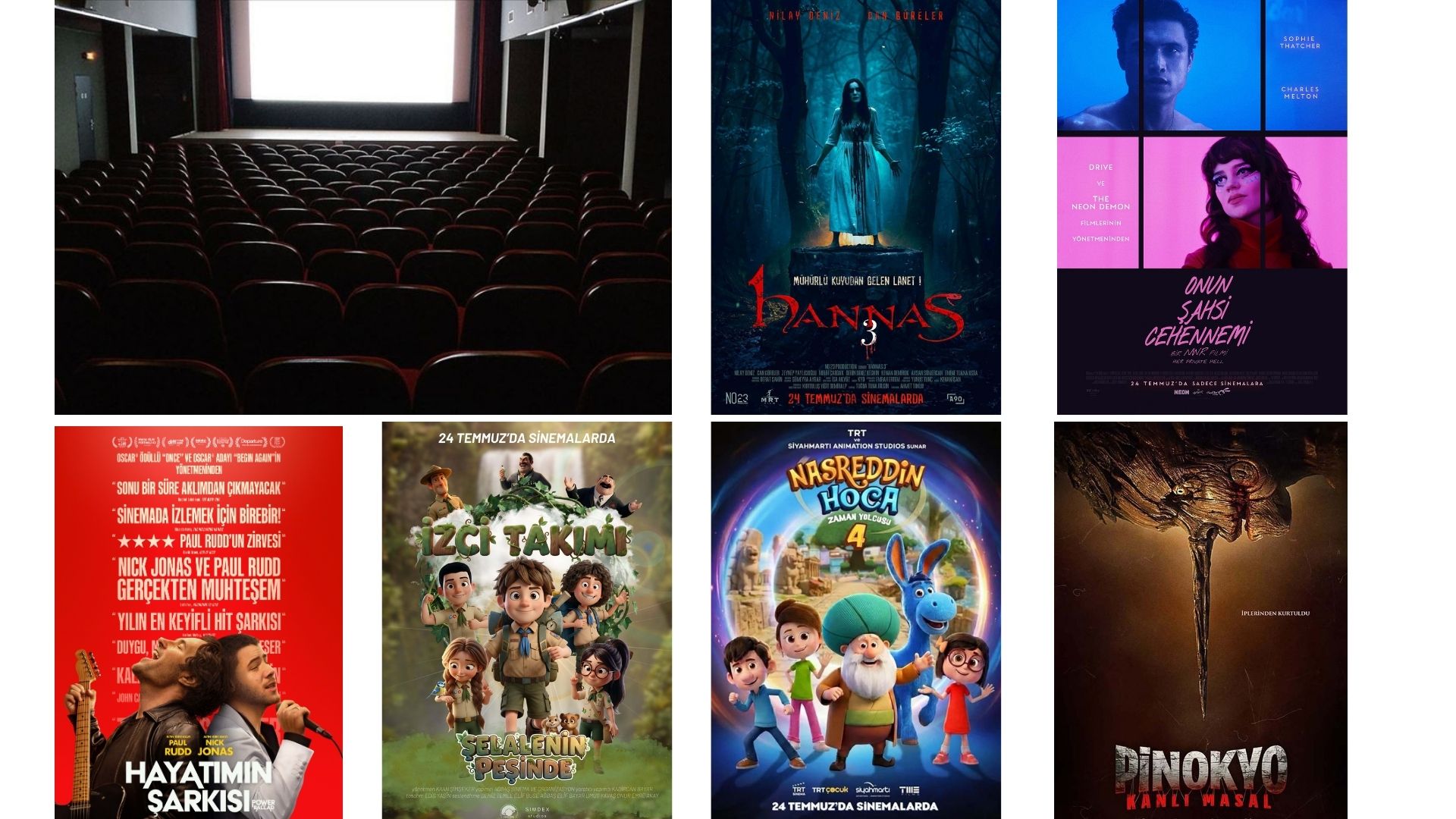 Bu hafta vizyona giren filmler arasında 3’ü yerli olmak üzere