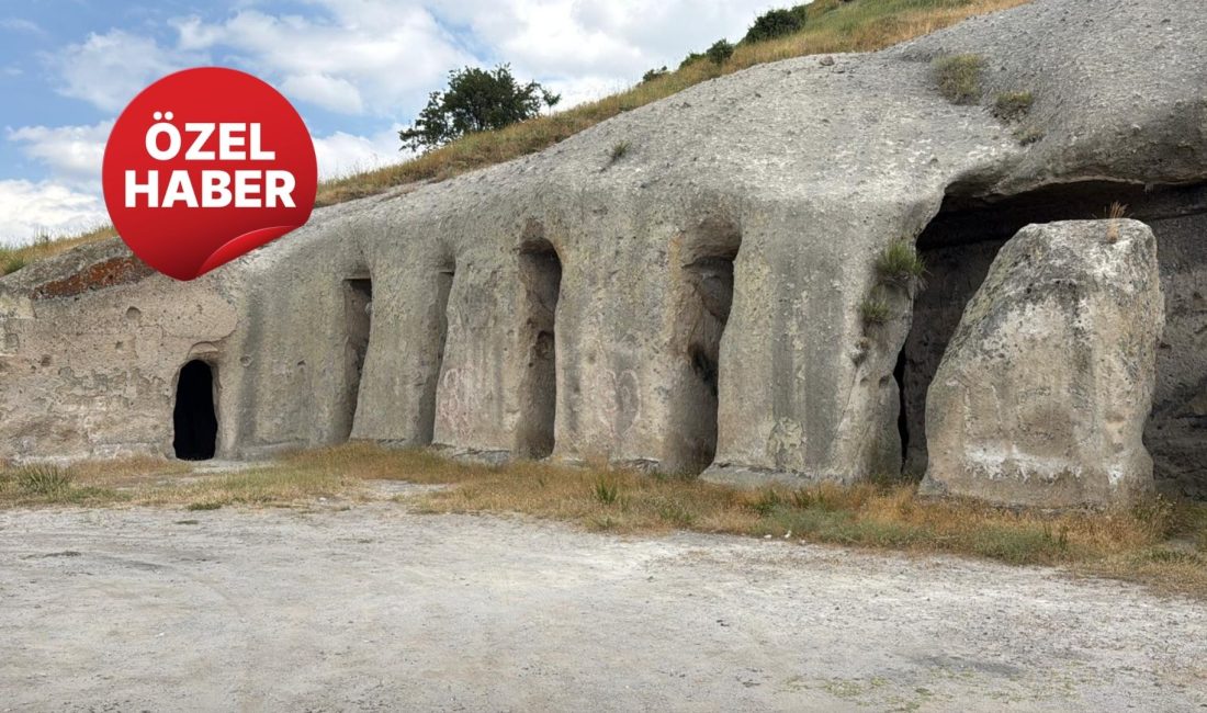 Bolvadin ilçesine bağlı Kemerkaya köyünde bulunan gizemli Yedikapi Yeraltı Şehri,