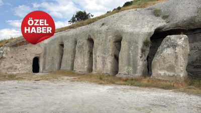 Bolvadin ilçesine bağlı Kemerkaya köyünde bulunan gizemli Yedikapi Yeraltı Şehri,