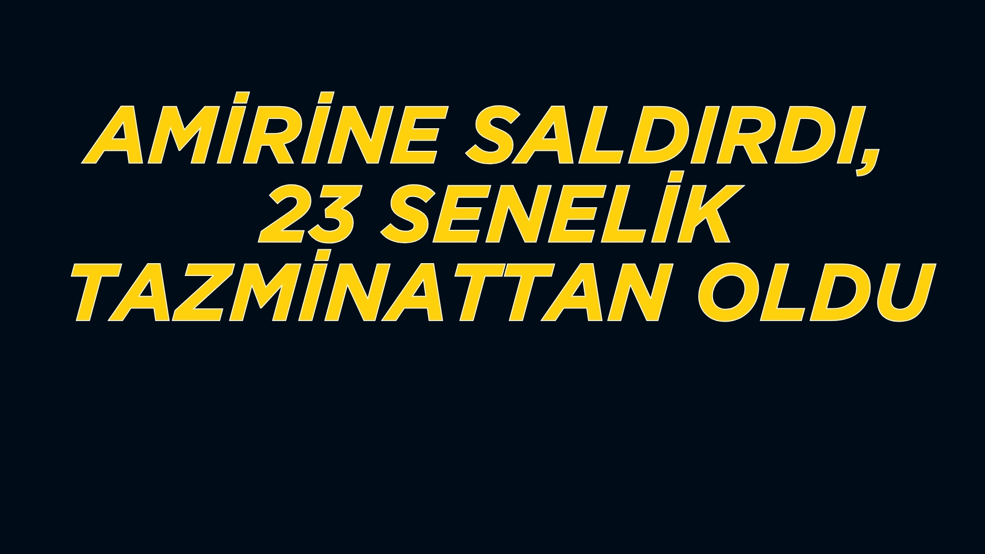 Çalıştığı işyerinde adil olmamakla suçladığı amiriyle kavga eden işçi, tazminatsız