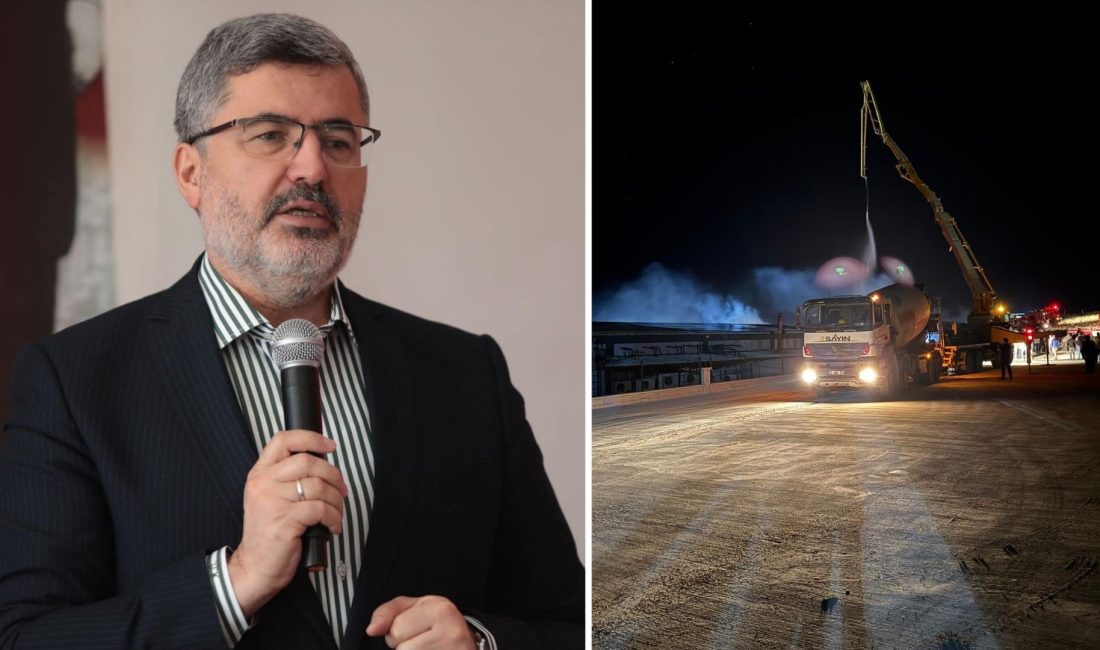 AK Parti Afyonkarahisar Milletvekili Ali Özkaya, Şuhut Organize Sanayi Bölgesi'nde