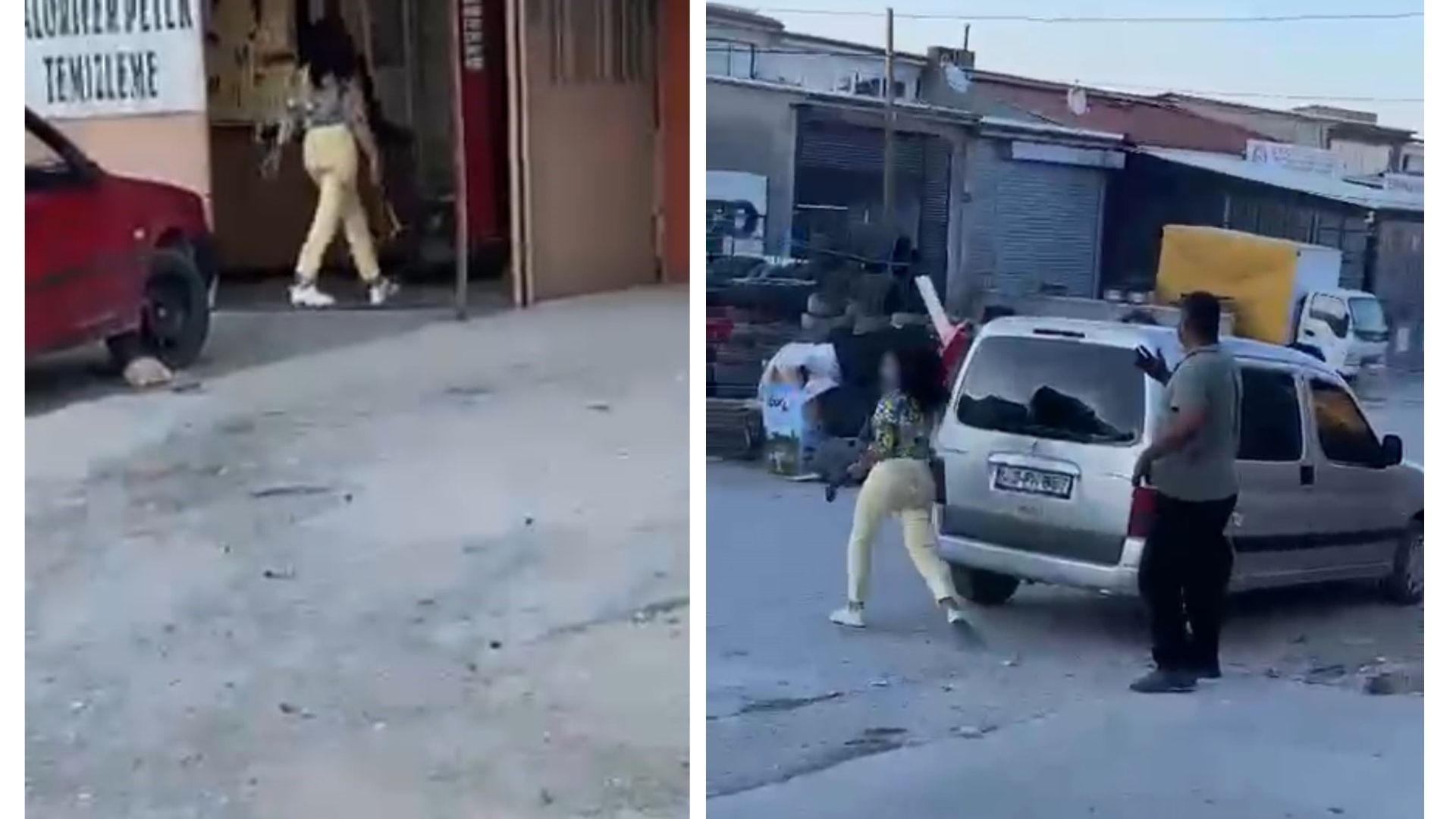 Afyonkarahisar'da sevgilisine sinirlenen genç kadın, eline aldığı çekiçle öfkesini sevgilisinin