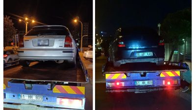 İstanbul'un Başakşehir ilçesinde trafik güvenliğini ve kamu huzurunu bozan sürücülere