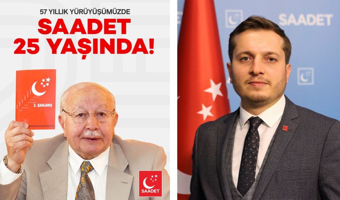 Saadet Partisi, kuruluşunun 25. yıl dönümünü kutluyor. Çeyrek asırlık siyasi