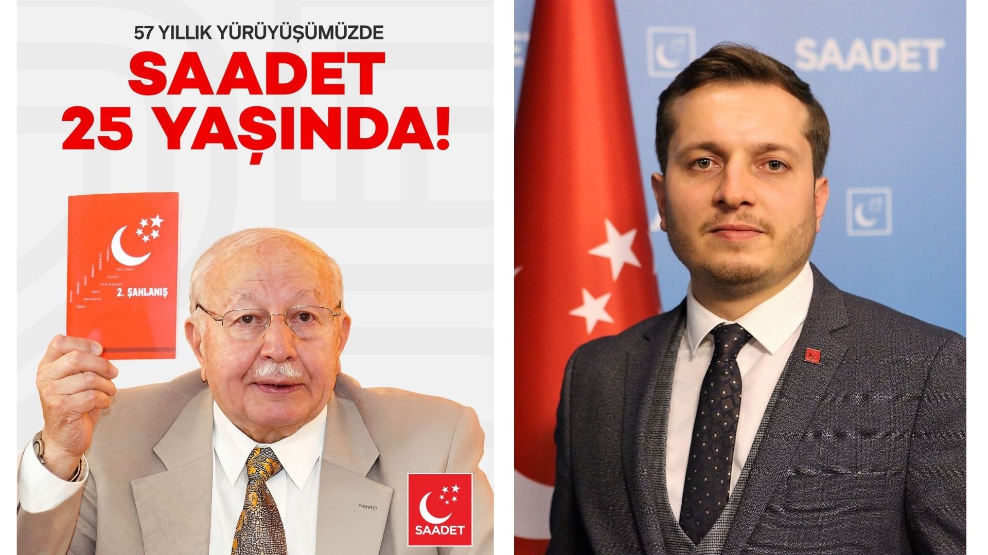 Saadet Partisi, kuruluşunun 25. yıl dönümünü kutluyor. Çeyrek asırlık siyasi