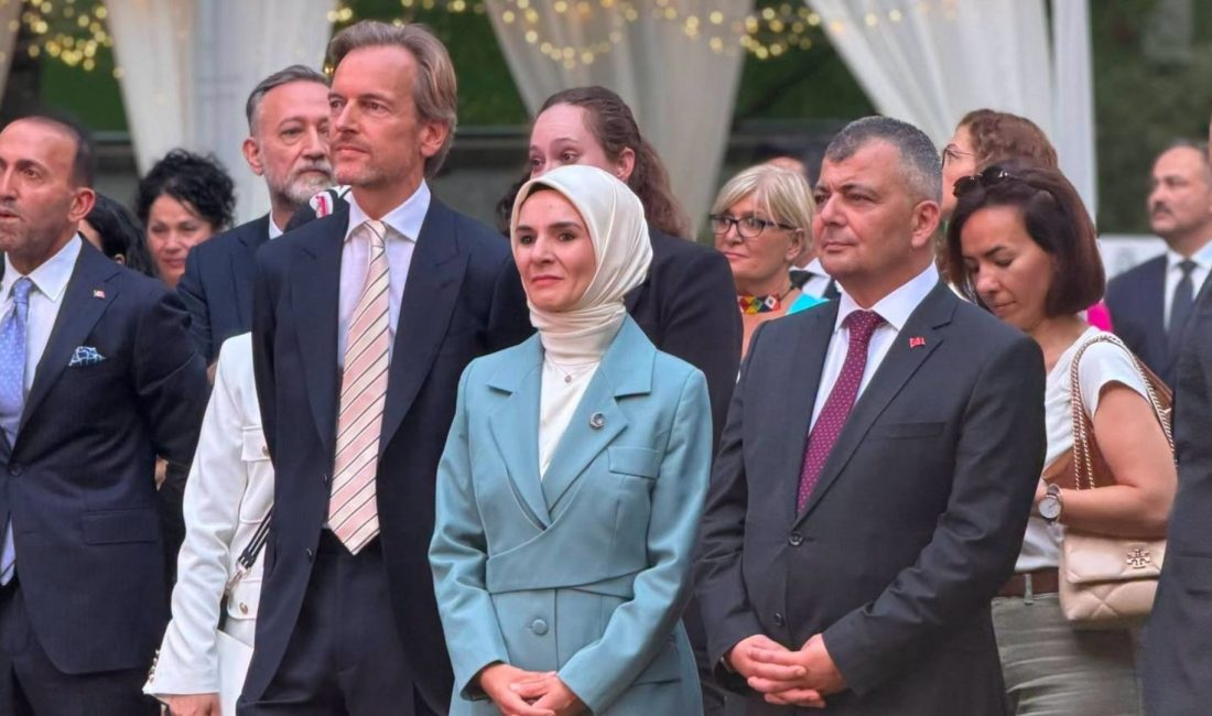 Emirdağ Belediye Başkanı Serkan Koyuncu, Belçika'nın Ankara Büyükelçiliği Rezidansı'nda düzenlenen