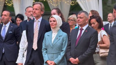 Emirdağ Belediye Başkanı Serkan Koyuncu, Belçika'nın Ankara Büyükelçiliği Rezidansı'nda düzenlenen