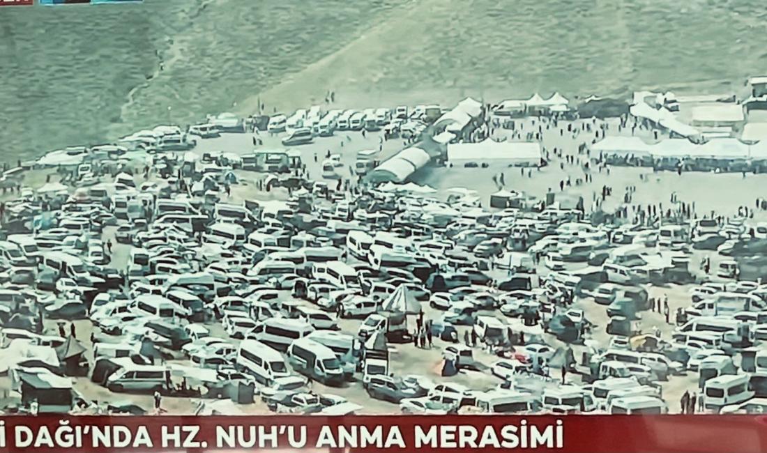 Şırnak'ın Cizre ilçesinde vatandaşlar, Hz. Nuh'un gemisinin karaya oturduğuna inanılan