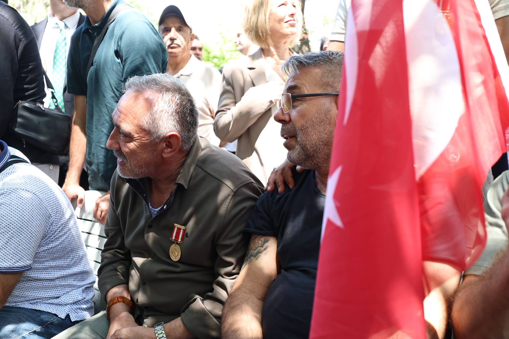 “Haklı mücadeleye omuz verdik”