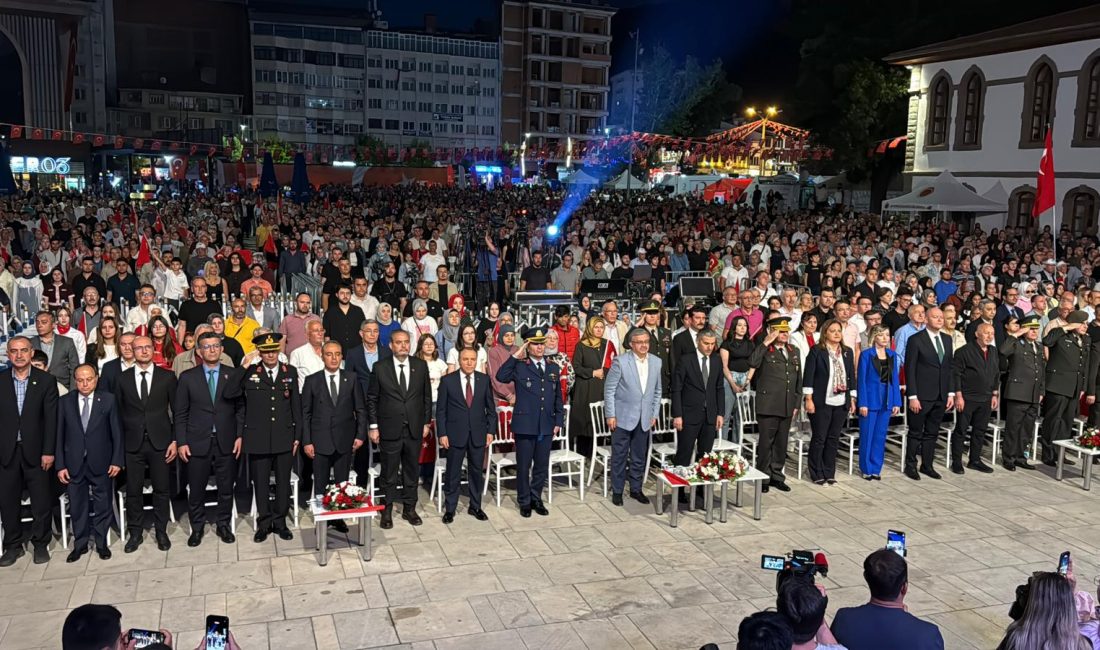 Afyonkarahisar'da, 15 Temmuz Demokrasi ve Milli Birlik Günü kapsamında Zafer