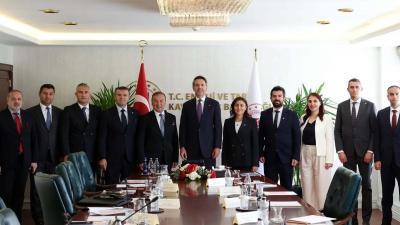 İstanbul Maden İhracatçıları Birliği (İMİB) Yönetim Kurulu, madencilik sektörünün mevcut