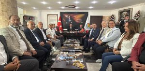 Afyonkarahisar'da temaslarını sürdüren İyi Parti Genel Merkez heyeti, Dereçine'nin ardından