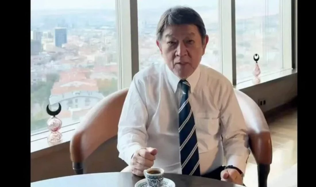 NATO Zirvesi kapsamında Türkiye'yi ziyaret eden Japonya Dışişleri Bakanı Motegi