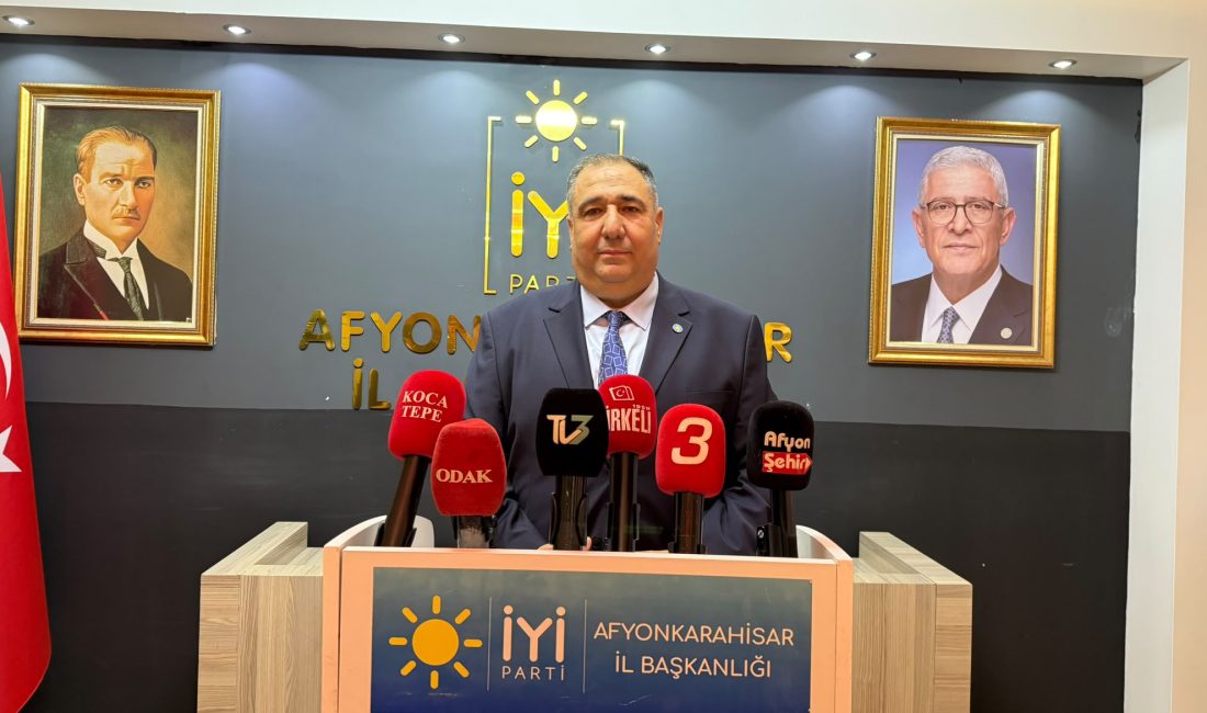 İYİ Parti Afyonkarahisar İl Başkanı Muhammet Mısırlıoğlu, Kıbrıs meselesine ilişkin