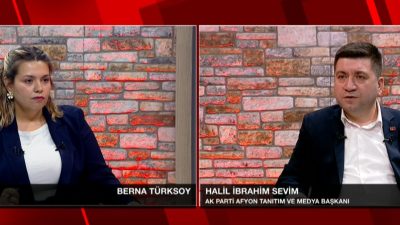 AK Parti Afyonkarahisar Tanıtım ve Medya Başkanı Halil İbrahim Sevim,
