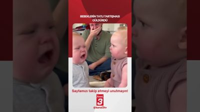 Bebeklerin tatlı tartışması güldürdü… 📶https://kanal3.com.tr/ Sosyal Medya Hesaplarımızı Takip Ederek