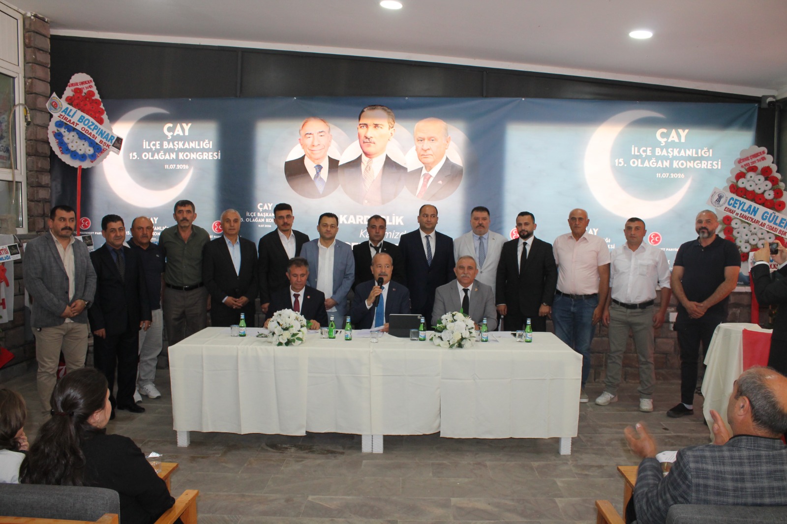 Milliyetçi Hareket Partisi Çay İlçe Başkanlığı15. Olağan Kongresi Çağlayan Parkta
