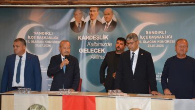 Milliyetçi Hareket Partisi Afyonkarahisar Teşkilatı tarafından düzenlenen kongreler devam ediyor.