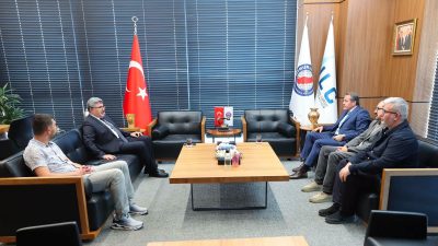 AK Parti Afyonkarahisar Milletvekili Ali Özkaya, Memur-Sen Genel Başkanı Ali