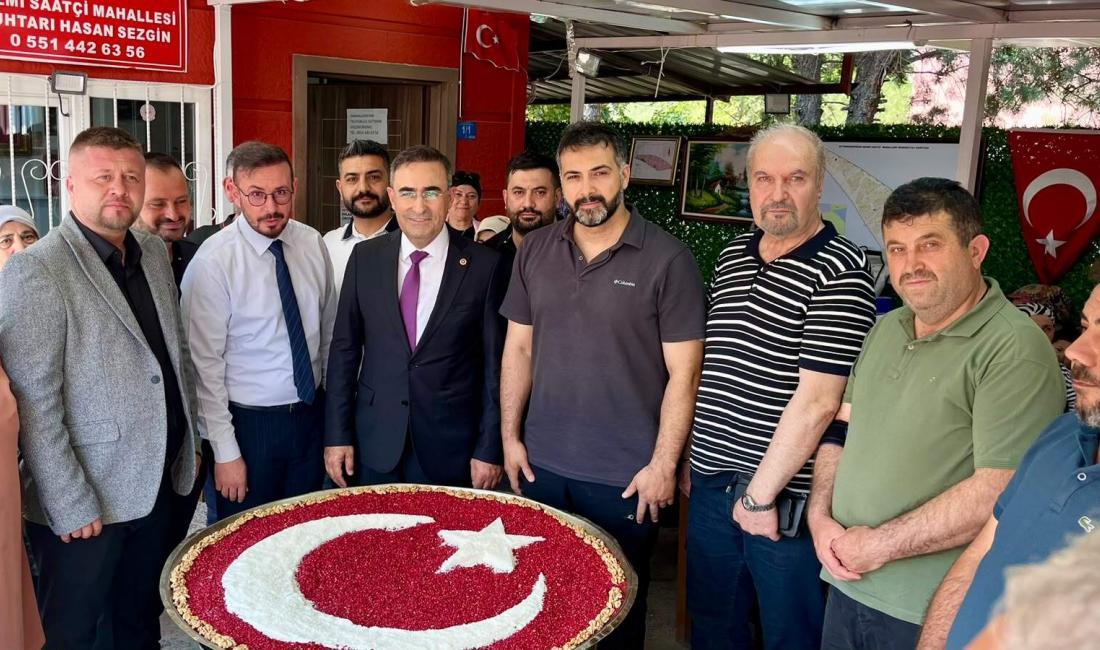 Afyonkarahisar'da Nazmi Saatçi Mahallesi Muhtarlığı tarafından Muharrem ayının manevi atmosferini