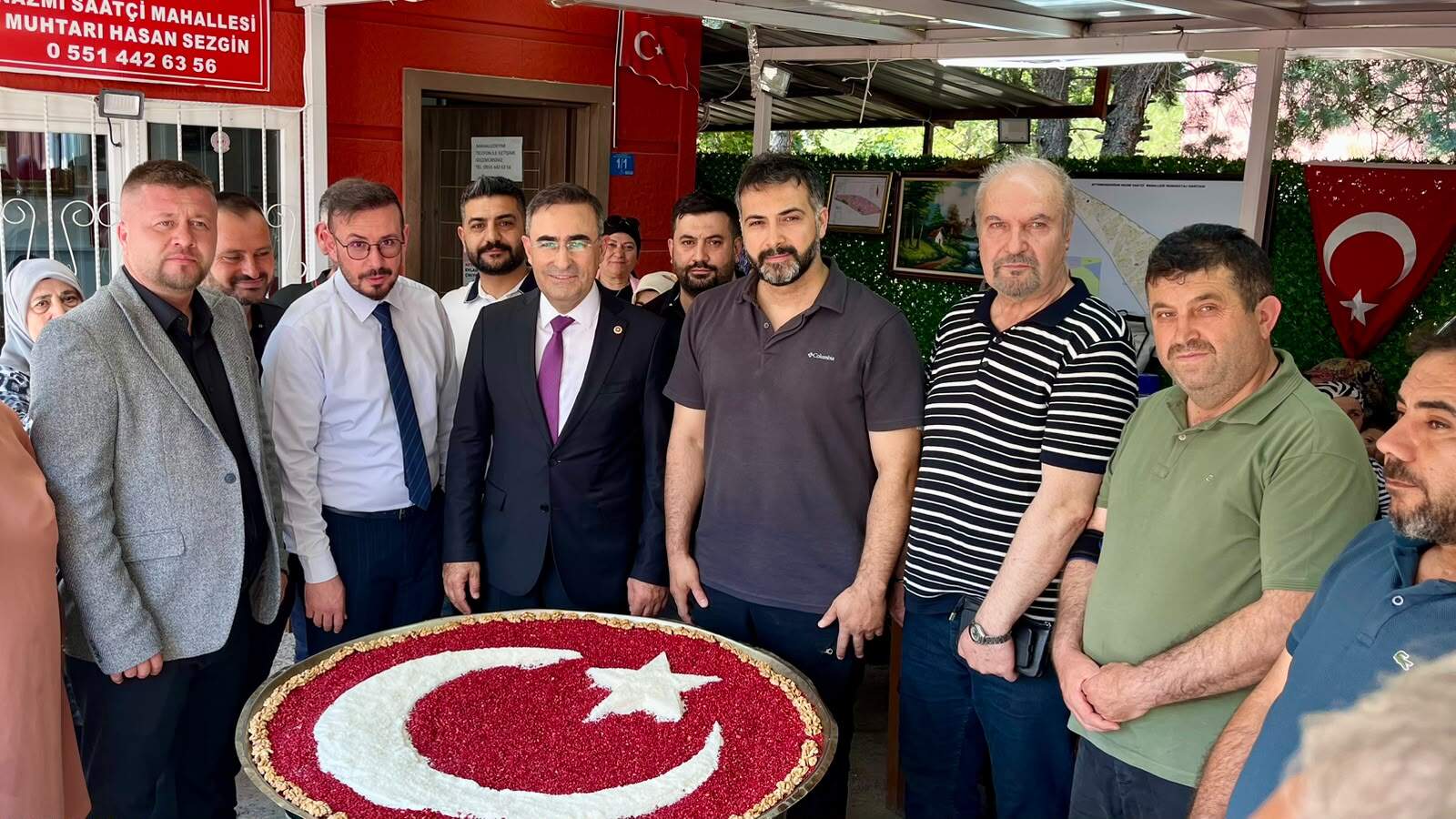 Afyonkarahisar'da Nazmi Saatçi Mahallesi Muhtarlığı tarafından Muharrem ayının manevi atmosferini