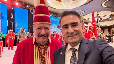 AK Parti Afyonkarahisar Milletvekili Hasan Arslan, NATO Zirvesi resepsiyonunda dünya